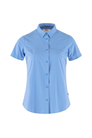 Fjällräven High Coast Lite Shirt Short Sleeve Women's Ultramarine 87037-537 shirts en tops online bestellen bij Kathmandu Outdoor & Travel