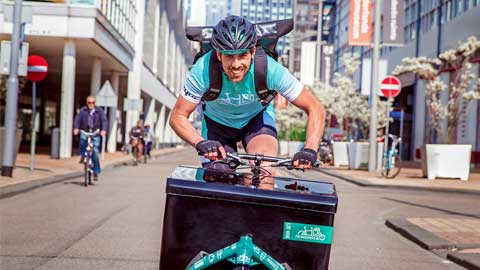 Samenwerking Fietskoeriers en Kathmandu