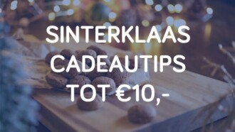 Sinterklaascadeaus tot 10 euro