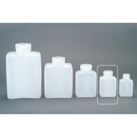 Nalgene  HDPE Rectangle WM Bottle 250ml White