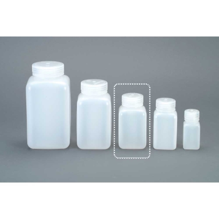 Nalgene  HDPE Square WM Bottle 250ml White