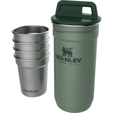 Stanley  Stainless Steel Shot Set Hammertone Green