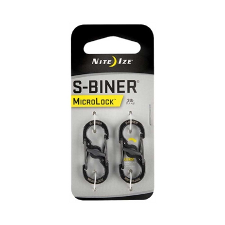 Nite-Ize  S-Biner Microlock Black