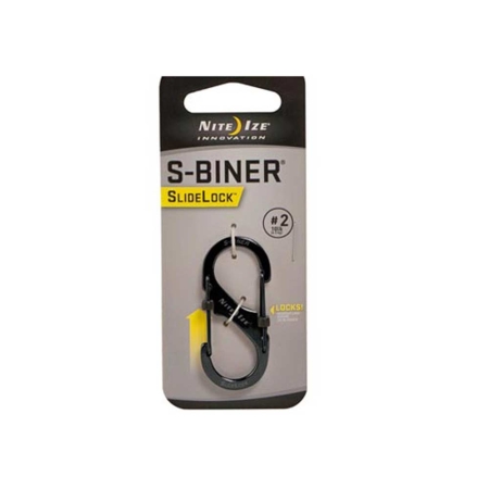 Nite-Ize  S-Biner Nr 2 Slidelock Black