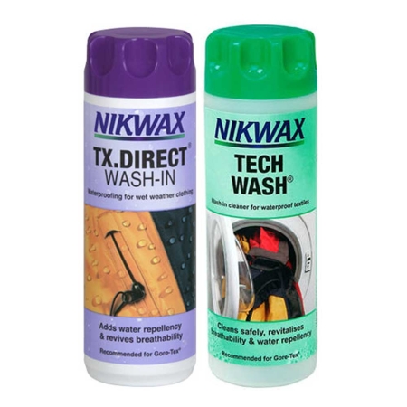 Nikwax  Twinpack Tech wash-TX-Direct Groen