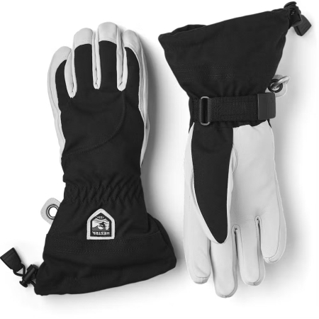 Hestra  Heli Ski glove women's Black / Off White