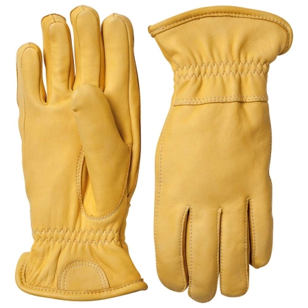 Hestra  Deerskin Winter glove Natural Yellow