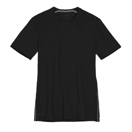 Icebreaker  Anatomica Short Sleeve Crewe Black