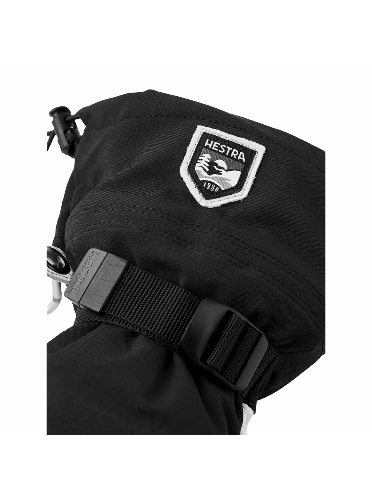 Hestra Army Leather Extreme mitt Black/Off White 35161-100020 kleding accessoires online bestellen bij Kathmandu Outdoor & Travel