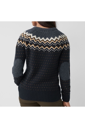 Fjällräven Övik Knit Sweater Women's Dark Navy 89941-555 fleeces en truien online bestellen bij Kathmandu Outdoor & Travel