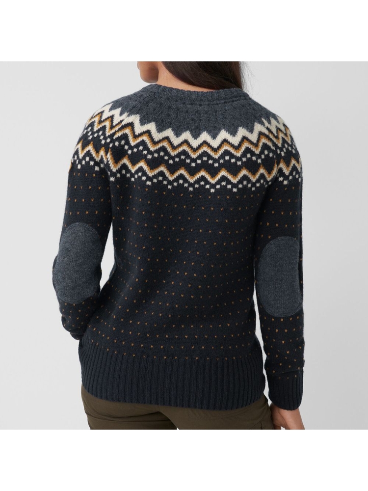 Fjällräven Övik Knit Sweater Women's Dark Navy 89941-555 fleeces en truien online bestellen bij Kathmandu Outdoor & Travel