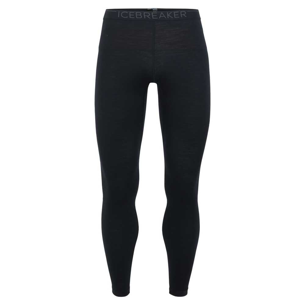 Icebreaker 200 Oasis Leggings Black IB104369-0011 onderkleding/thermokleding online bestellen bij Kathmandu Outdoor & Travel