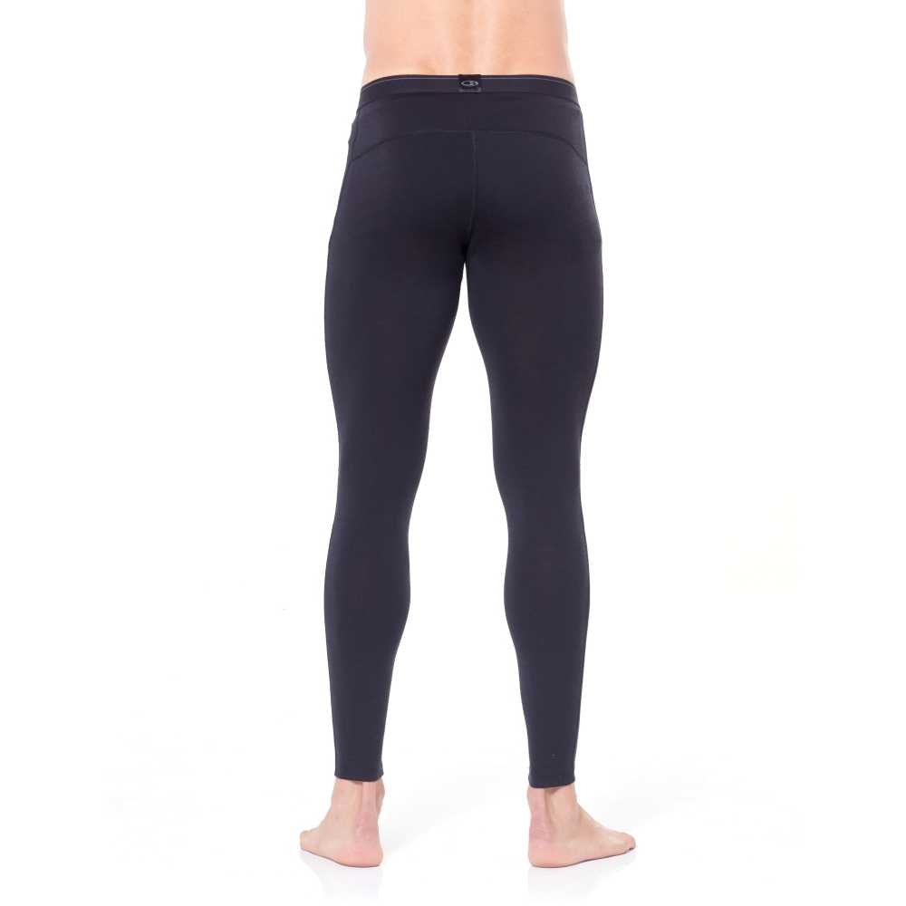 Icebreaker 200 Oasis Leggings Black IB104369-0011 onderkleding/thermokleding online bestellen bij Kathmandu Outdoor & Travel