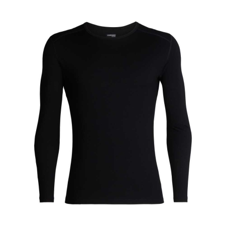 Icebreaker  260 Tech Long Sleeve Crewe Black 