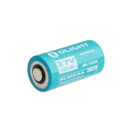 Olight  Rechargeable Lithium-ion RCR123A 3,7V 650mAh .