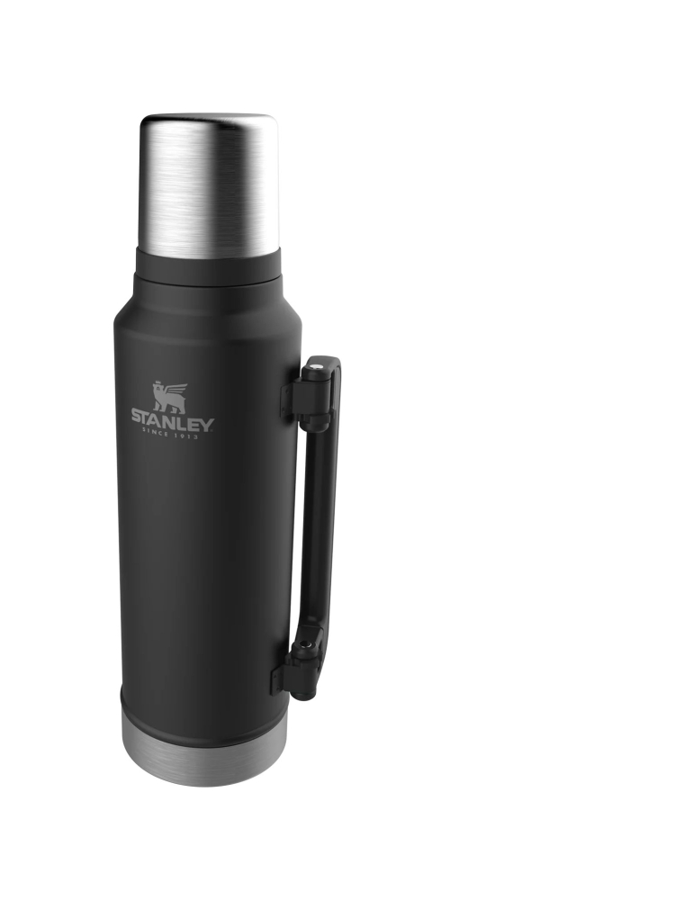 Stanley The Legendary Classic Bottle 1,4L Black 10-08265-002 drinkflessen en thermosflessen online bestellen bij Kathmandu Outdoor & Travel