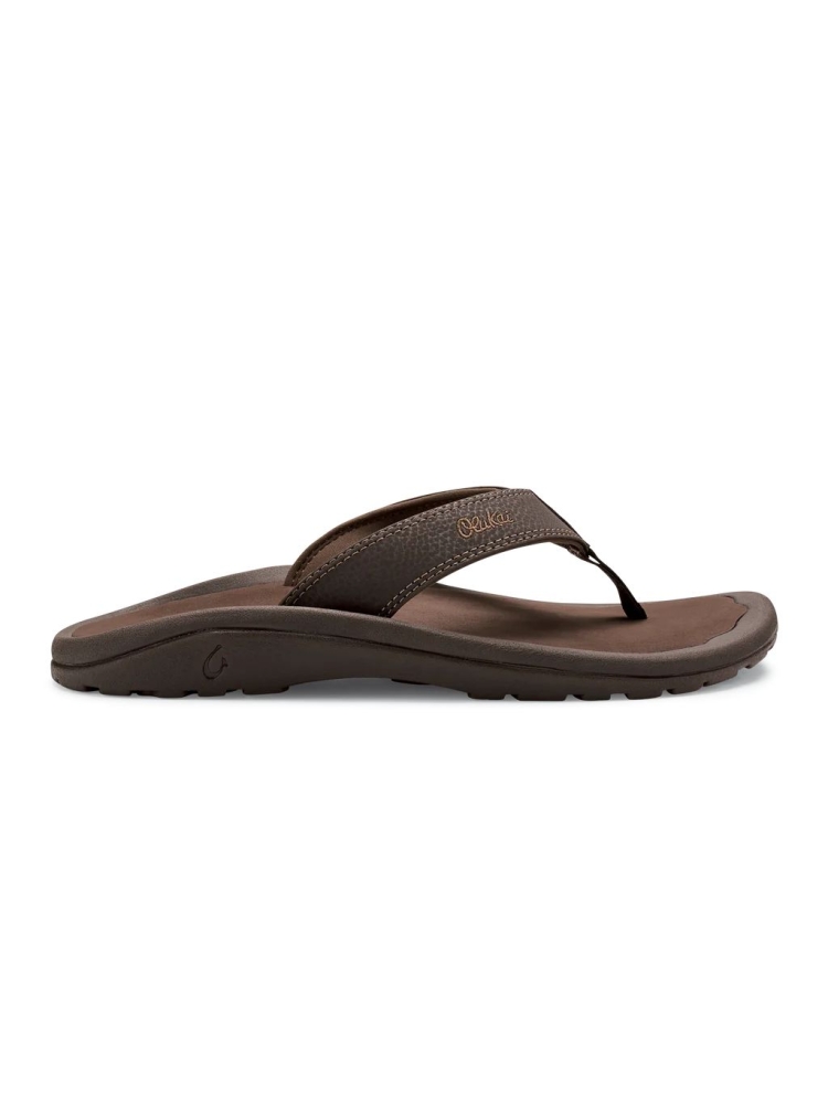 Olukai Ohana Dark Java/Ray 10110-4827 slippers online bestellen bij Kathmandu Outdoor & Travel