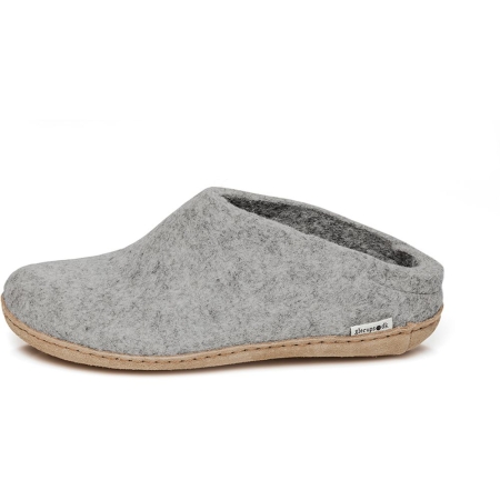 Glerups  Slip-On Leather Grey