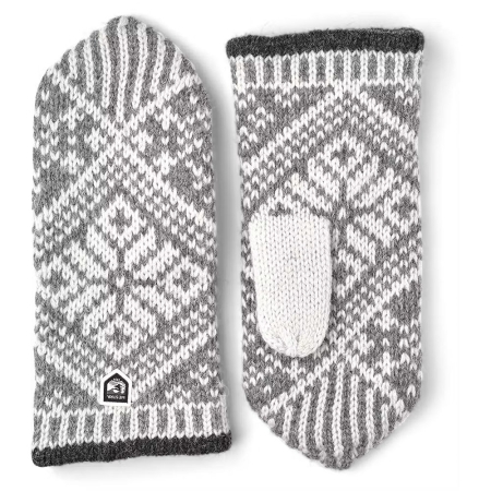 Hestra  Nordic Wool Mitt Grey