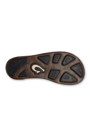 Olukai Hiapo Rum/Dark Wood 10101-SK63 slippers online bestellen bij Kathmandu Outdoor & Travel