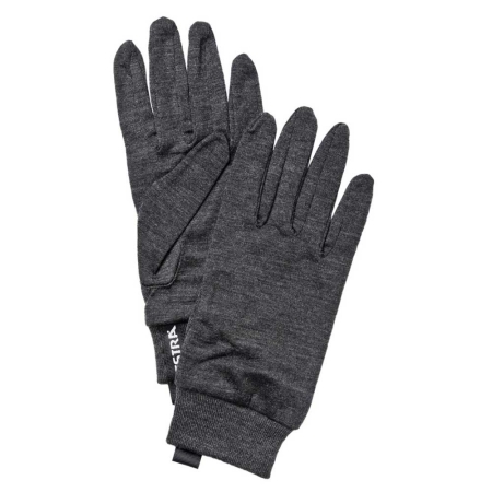 Hestra  Merino Wool Liner Active glove antraciet