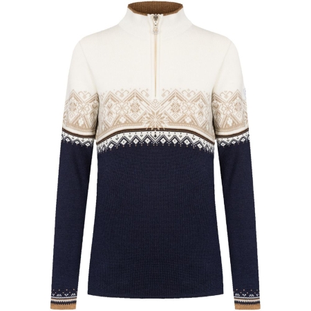 Dale  Moritz Sweater Women's navy/brons/beige/offw 