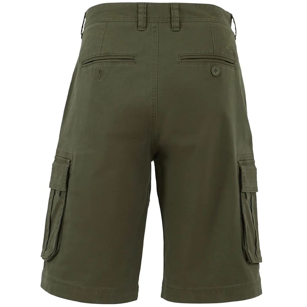 Weird Fish Rigney Organic Cargo Shorts Dark Olive 18393-711 broeken online bestellen bij Kathmandu Outdoor & Travel