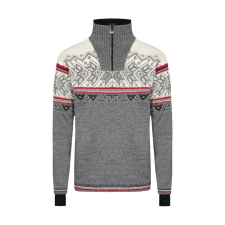 Dale  Vail Weatherproof Sweater Smoke/Rasb/Offw 