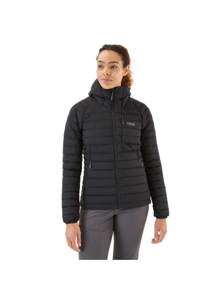 Rab Infinity Microlight Jacket Women's Black QDB-23-BLK jassen online bestellen bij Kathmandu Outdoor & Travel