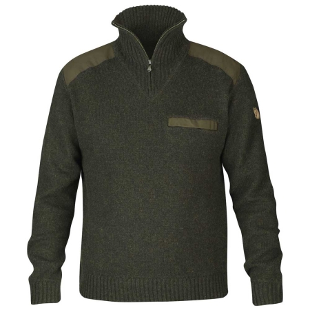 Fjällräven  Koster Sweater Dark Olive 