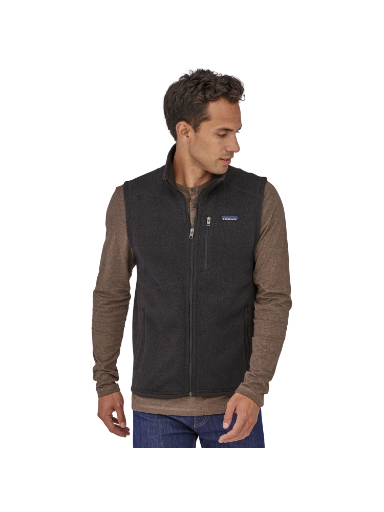 Patagonia Better Sweater Vest Black 25882-BLK jassen online bestellen bij Kathmandu Outdoor & Travel