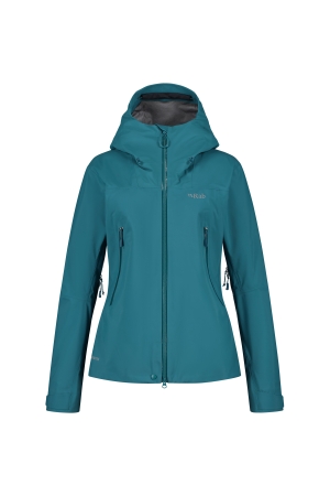 Rab Kangri Jacket GTX Women's  Marina Blue QWH-02-MRB jassen online bestellen bij Kathmandu Outdoor & Travel