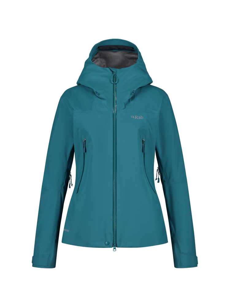 Rab Kangri Jacket GTX Women's  Marina Blue QWH-02-MRB jassen online bestellen bij Kathmandu Outdoor & Travel