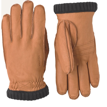 Hestra  Deerskin Primaloft Rib Glove Cork