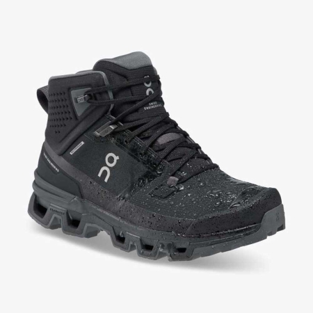 On-running  Cloudrock 2 Waterproof Women's Black | Eclipse