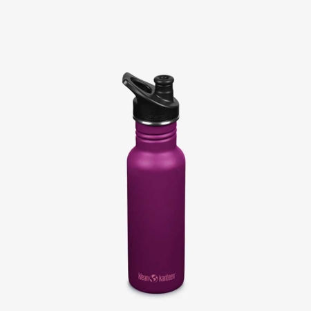 Klean Kanteen  Drinkfles Classic Narrow met sportdop 532ml/18oz purple potion 