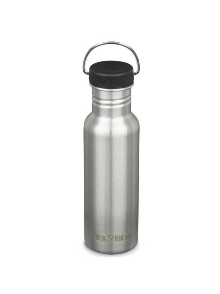 Klean Kanteen Drinkfles Classic met ringdop 800ml/27oz brushed stainless 1009192 drinkflessen en thermosflessen online bestellen bij Kathmandu Outdoor & Travel