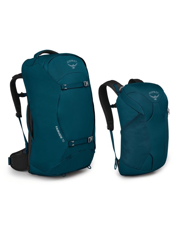 Osprey Fairview 70 Women's Night Jungle Blue 10003691 reistassen online bestellen bij Kathmandu Outdoor & Travel