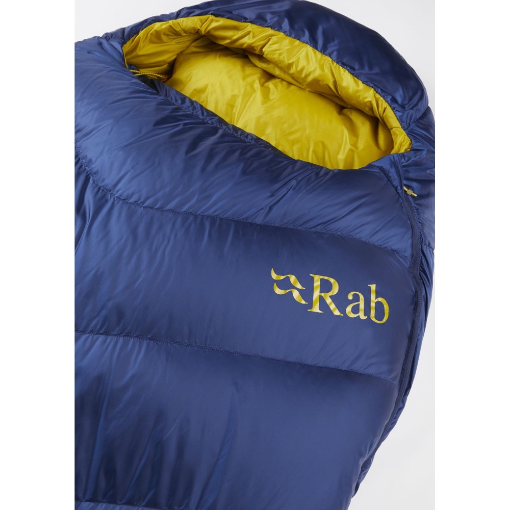 Rab Neutrino 400 Nightfall Blue QSM-90-NFB slaapzakken online bestellen bij Kathmandu Outdoor & Travel