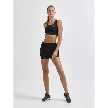 Craft  Advanced Essence 2:1 Shorts Women's BLack