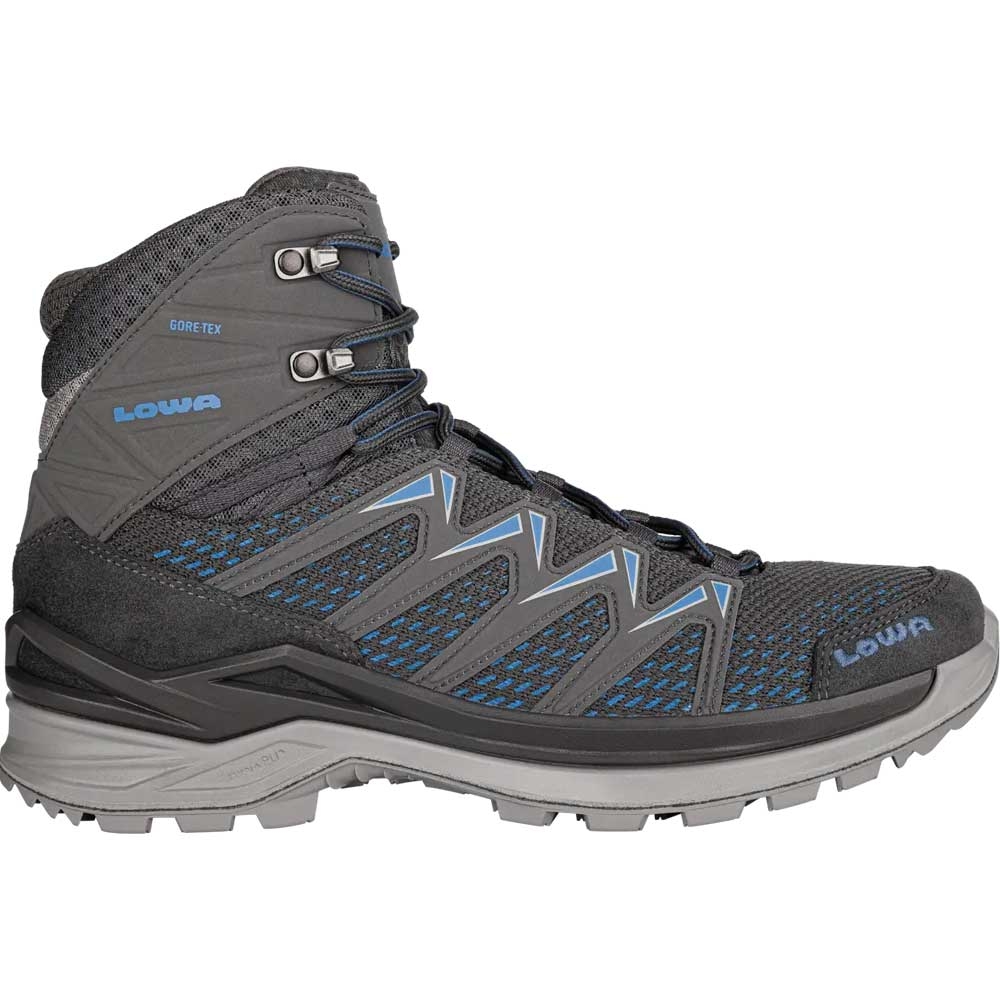 Lowa Innox Pro GTX Mid anthracite/blue LM310703-9743 wandelschoenen heren online bestellen bij Kathmandu Outdoor & Travel