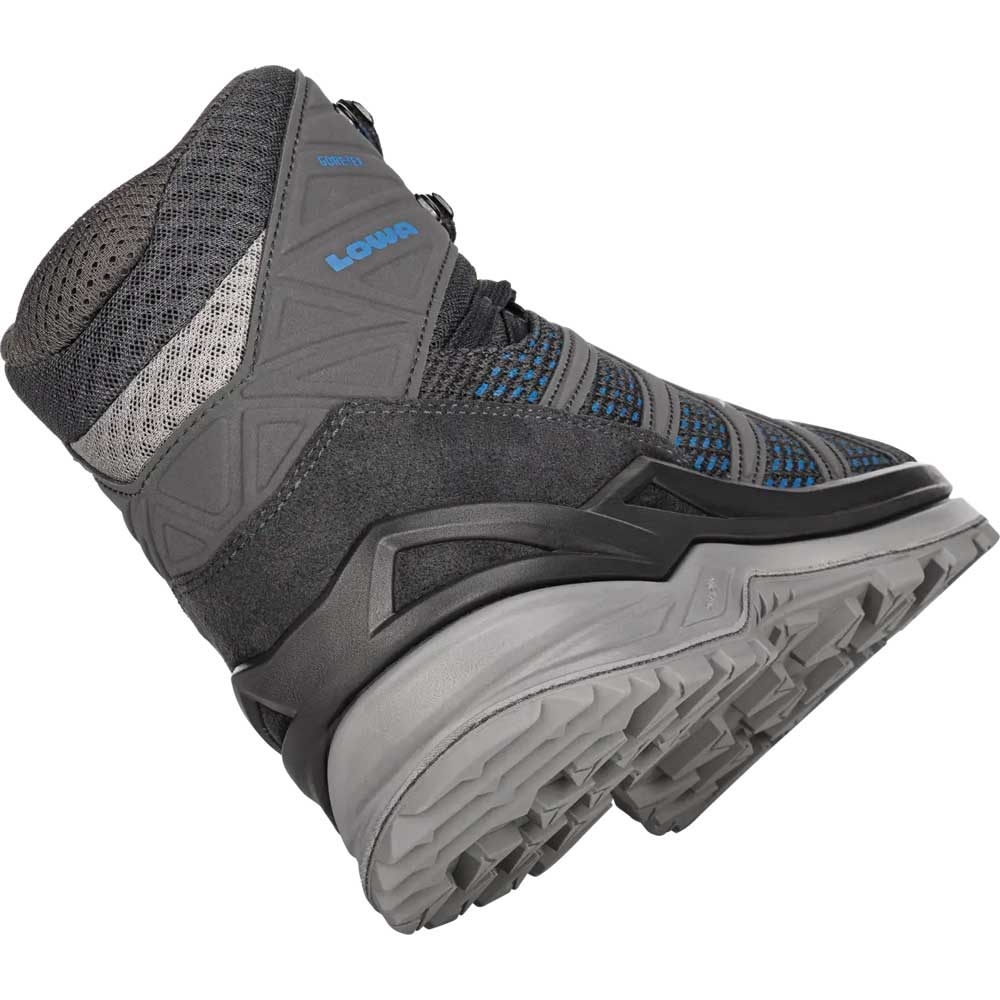 Lowa Innox Pro GTX Mid anthracite/blue LM310703-9743 wandelschoenen heren online bestellen bij Kathmandu Outdoor & Travel