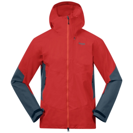 Bergans  Rabot V2 3L Jacket Dark Brick/Orion Blue