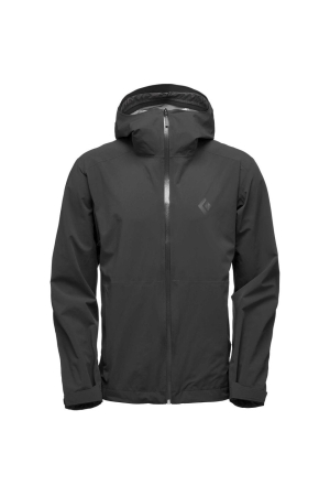 Black Diamond Stormline Stretch Rain Shell Black APCDT0-Black jassen online bestellen bij Kathmandu Outdoor & Travel