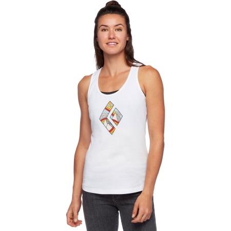 Black Diamond  Rainbow Diamond Tank Women's White