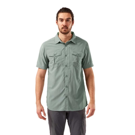 Craghoppers  NosiLife Adventure II Short Sleeved Shirt Sage