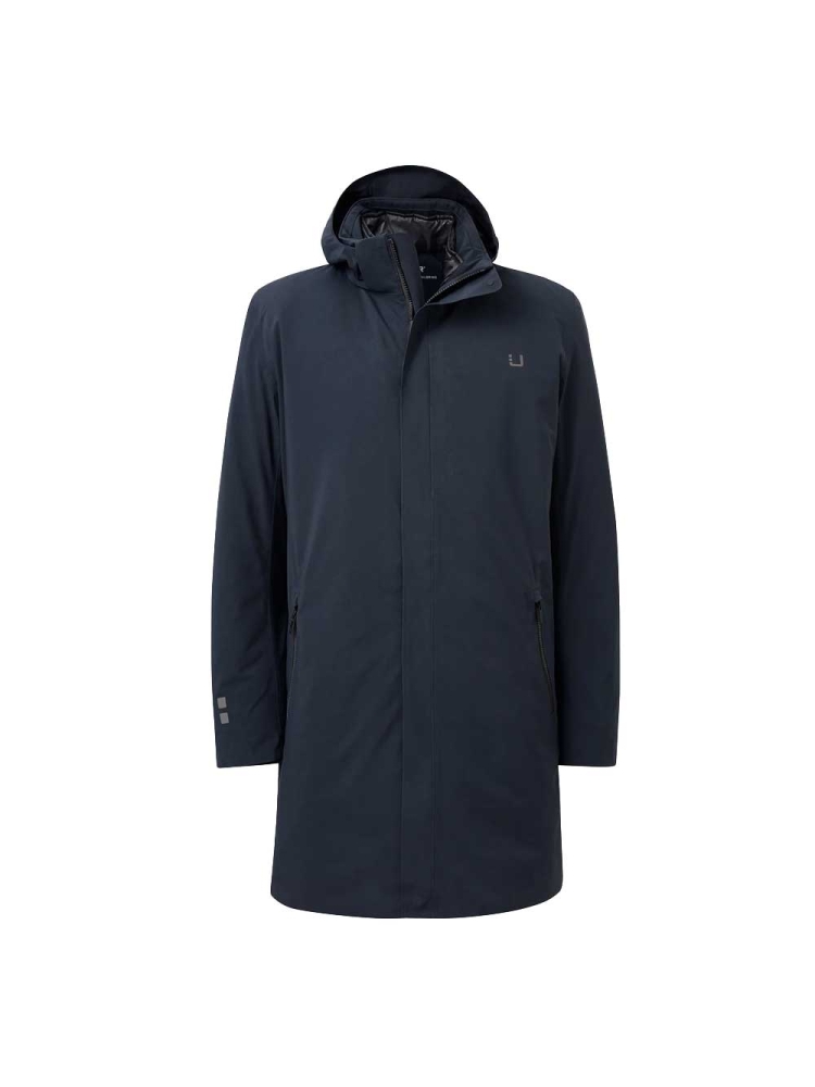 Ubr Black Storm Coat Navy 7095-590 jassen online bestellen bij Kathmandu Outdoor & Travel