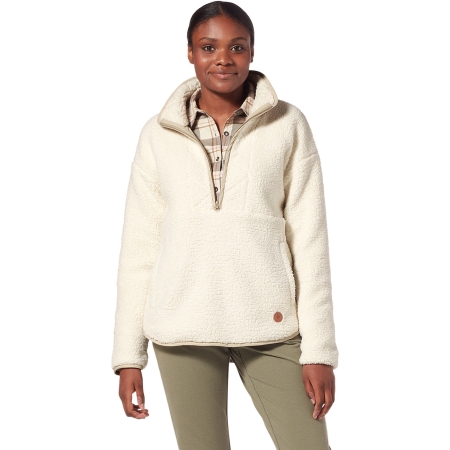 Royal Robbins Urbanesque Sherpa 1/2 Zip Women's Creme Royal Robbins Urbanesque Sherpa 1/2 Zip Women's Creme