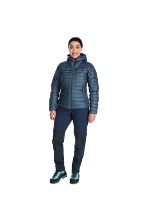 Rab Microlight Alpine Jacket Women's  Orion Blue QDB-13-ORB jassen online bestellen bij Kathmandu Outdoor & Travel