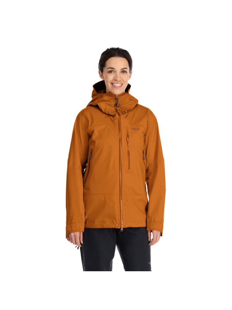 Rab Firewall Jacket Women's  Marmalade QWH-33-MAM jassen online bestellen bij Kathmandu Outdoor & Travel